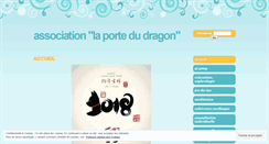 Desktop Screenshot of laportedudragon.com