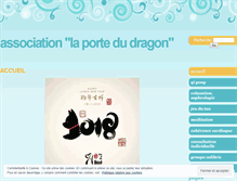 Tablet Screenshot of laportedudragon.com